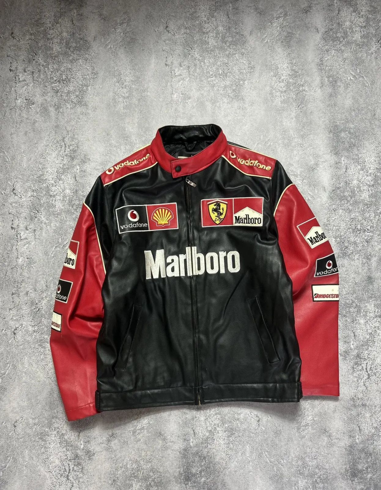Marlboro Racing Jacket β F1 Leather Jacket for Men | YDWC