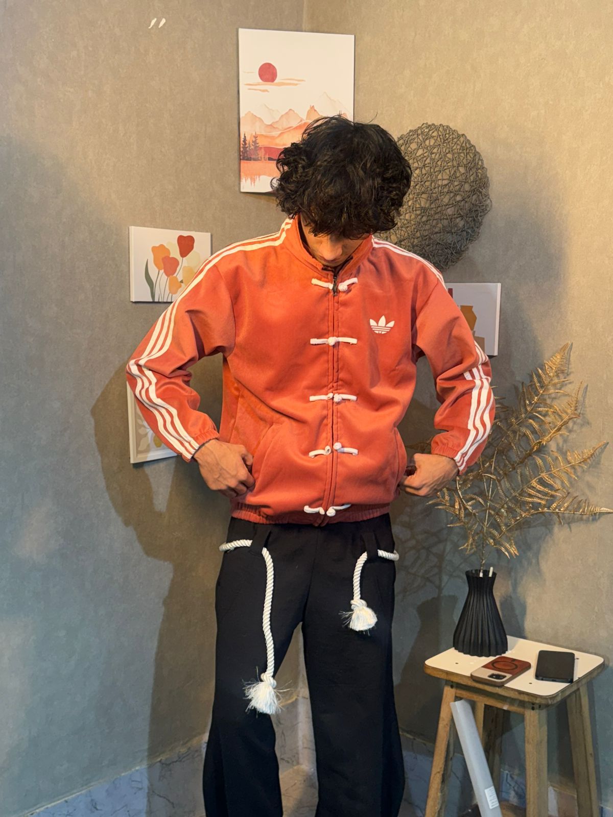 Peach CNY Edition - Luxury Suede Jacket