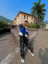 Load image into Gallery viewer, Black Air Racing Rider Cotton Jacket
