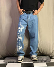 Load image into Gallery viewer, Hardcore Blue Straight Fit Denim Jeans
