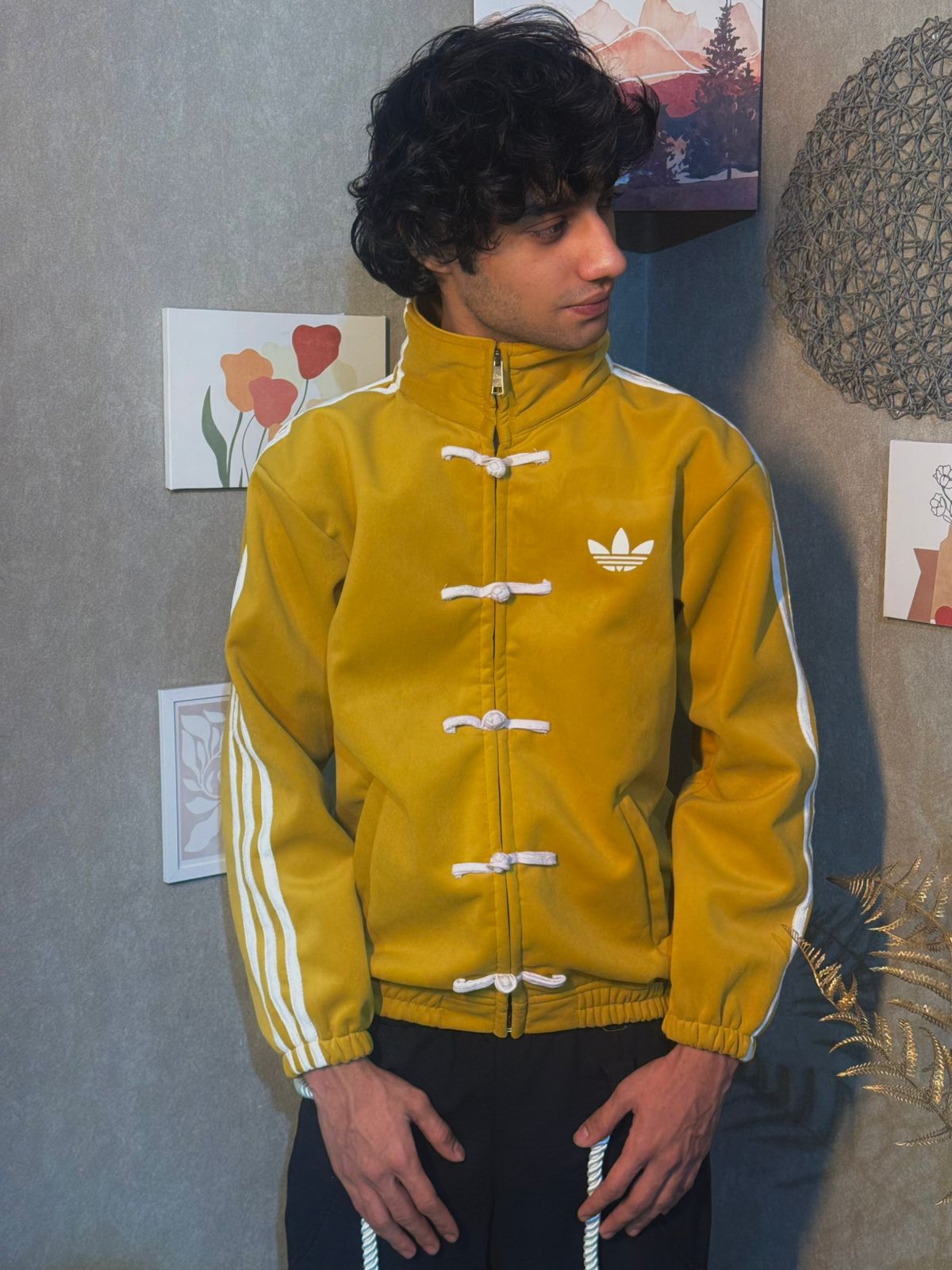 Musturd Yellow CNY Edition - Luxury Suede Jacket