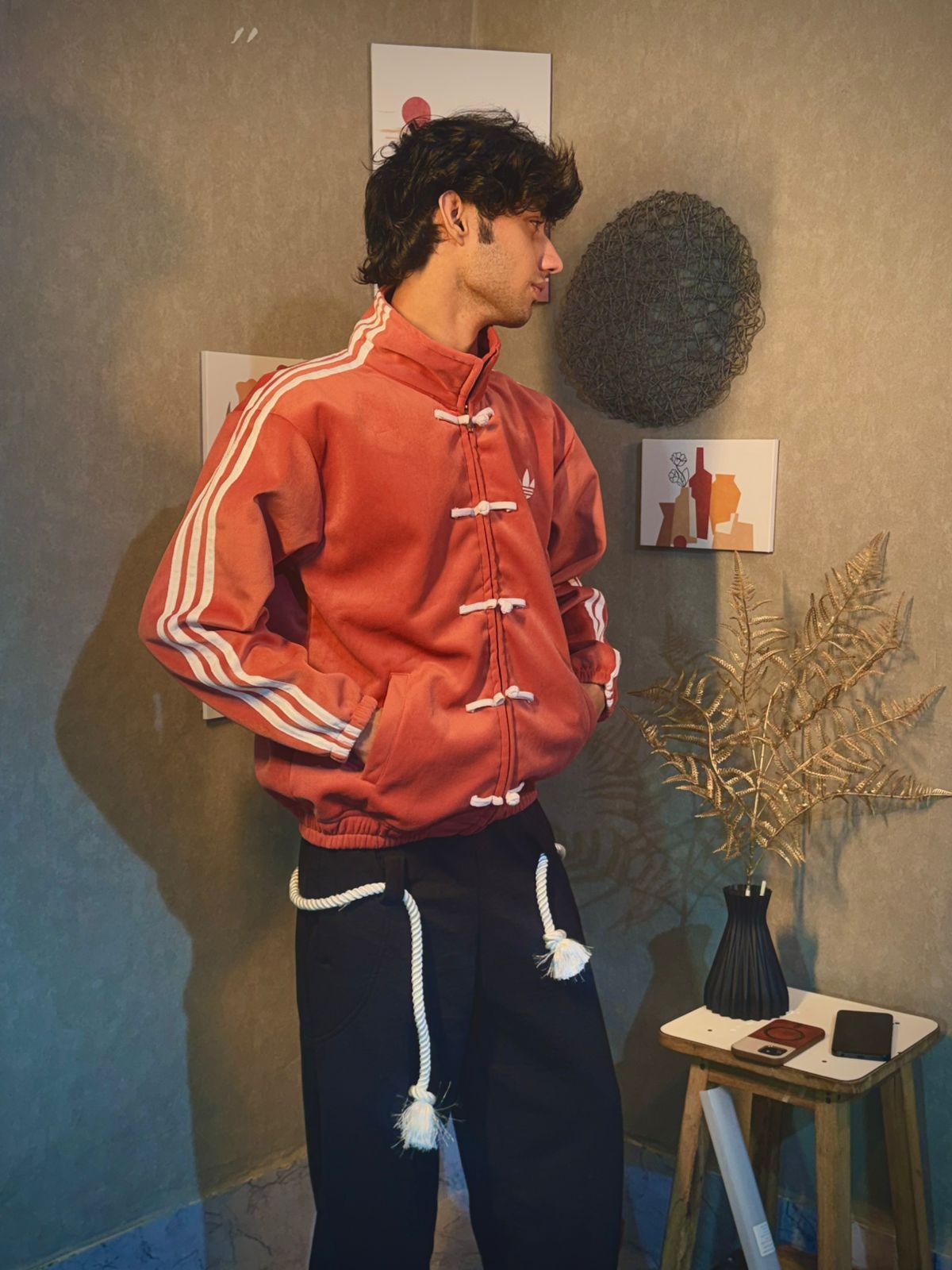 Peach CNY Edition - Luxury Suede Jacket