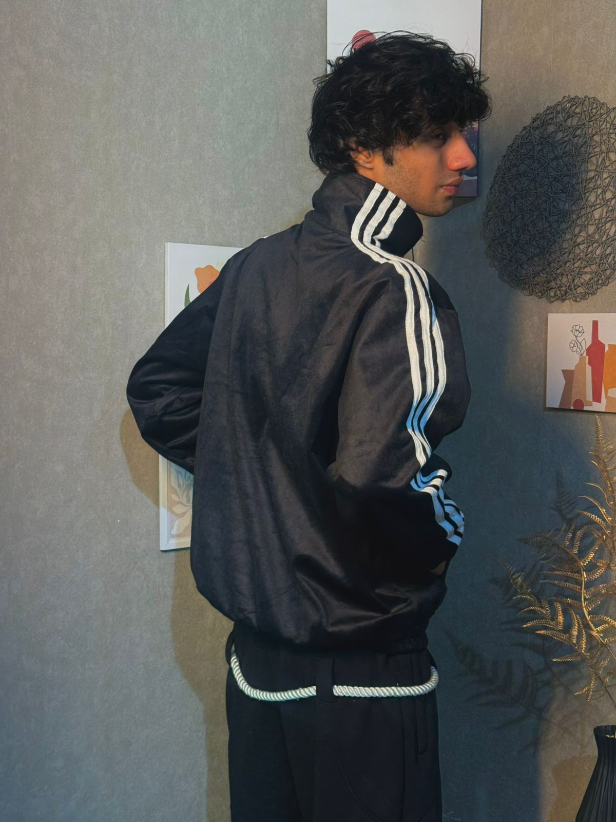 Black Suede Jacket for Men | Premium Streetwear Jacket India