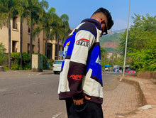 Load image into Gallery viewer, Black Air Racing Rider Cotton Jacket
