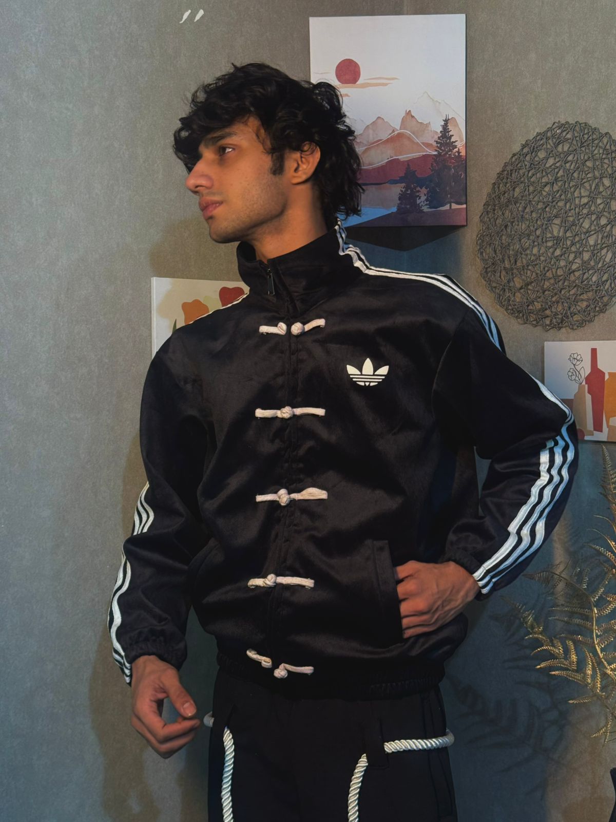streetwear jacket black
