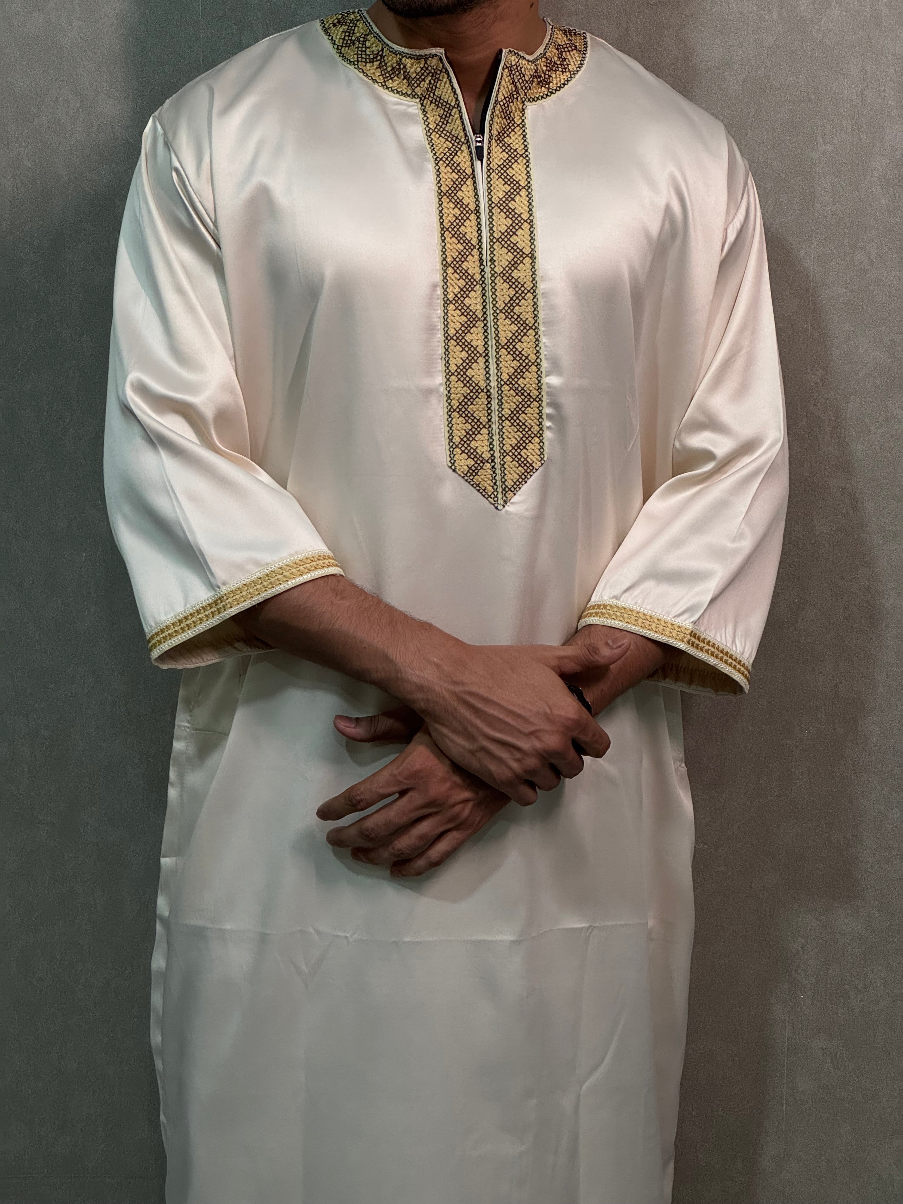 Cream Arabian Classic Thobe