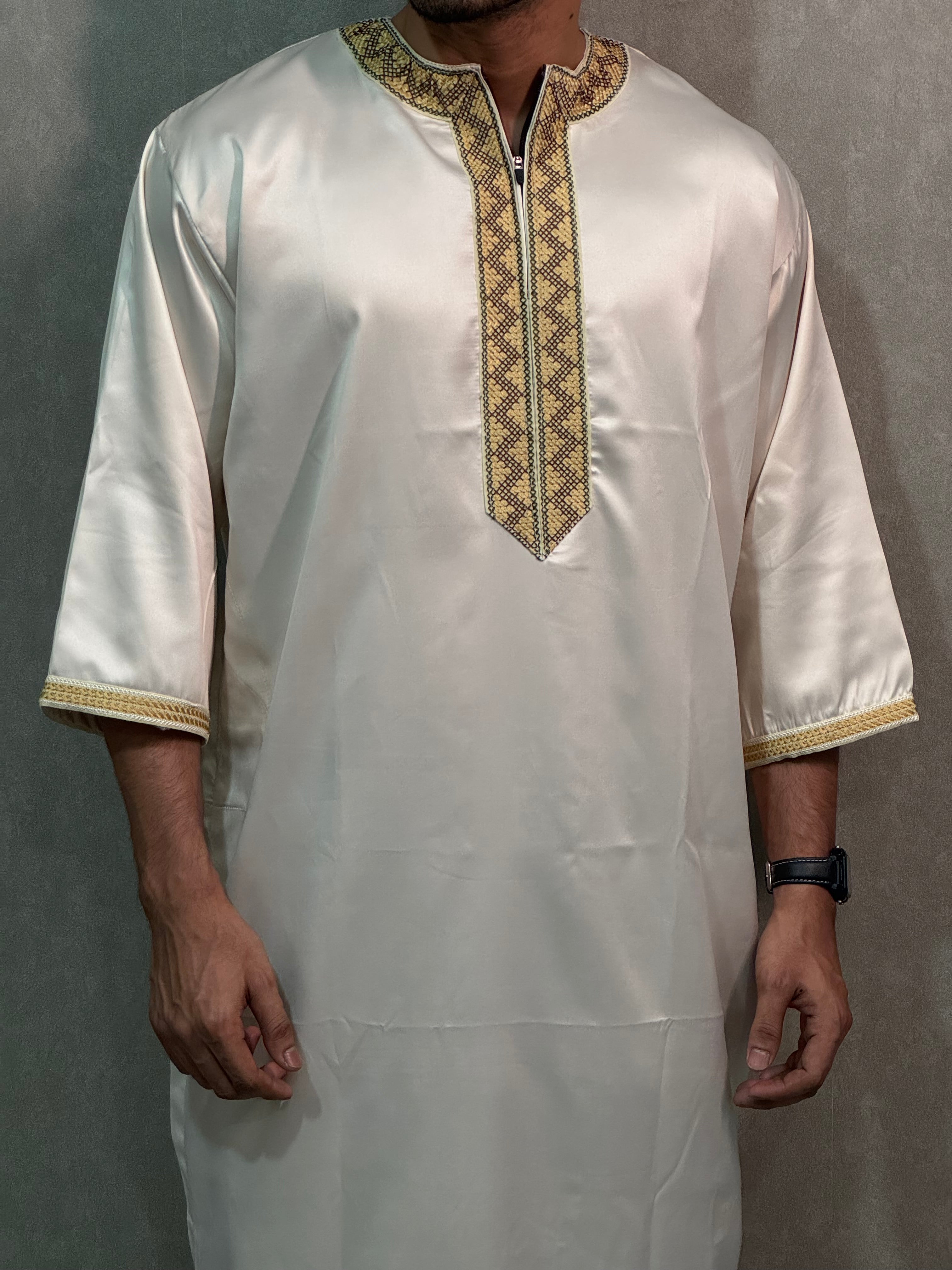 Cream Arabian Classic Thobe
