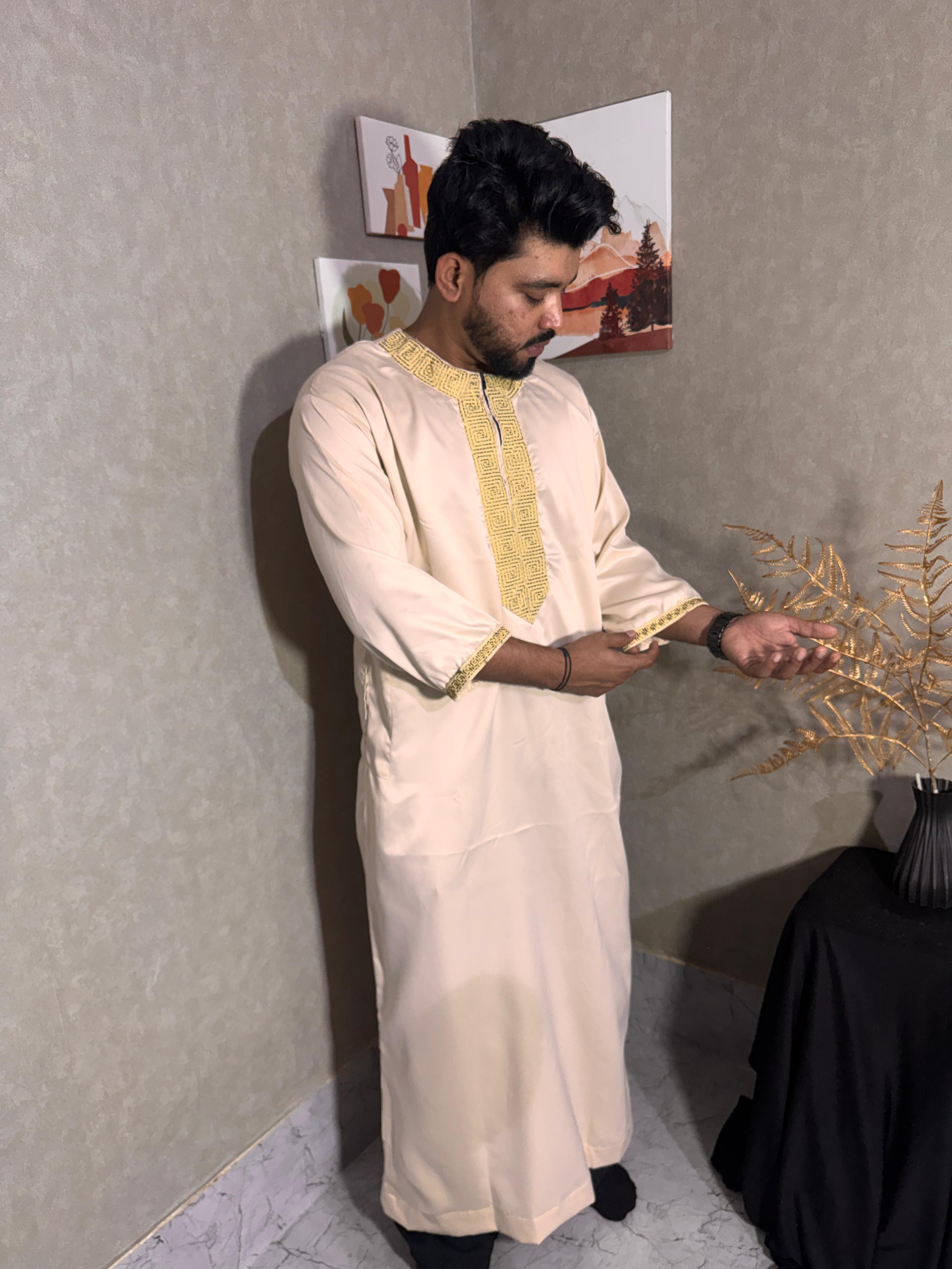 Cream Turkish Thobes