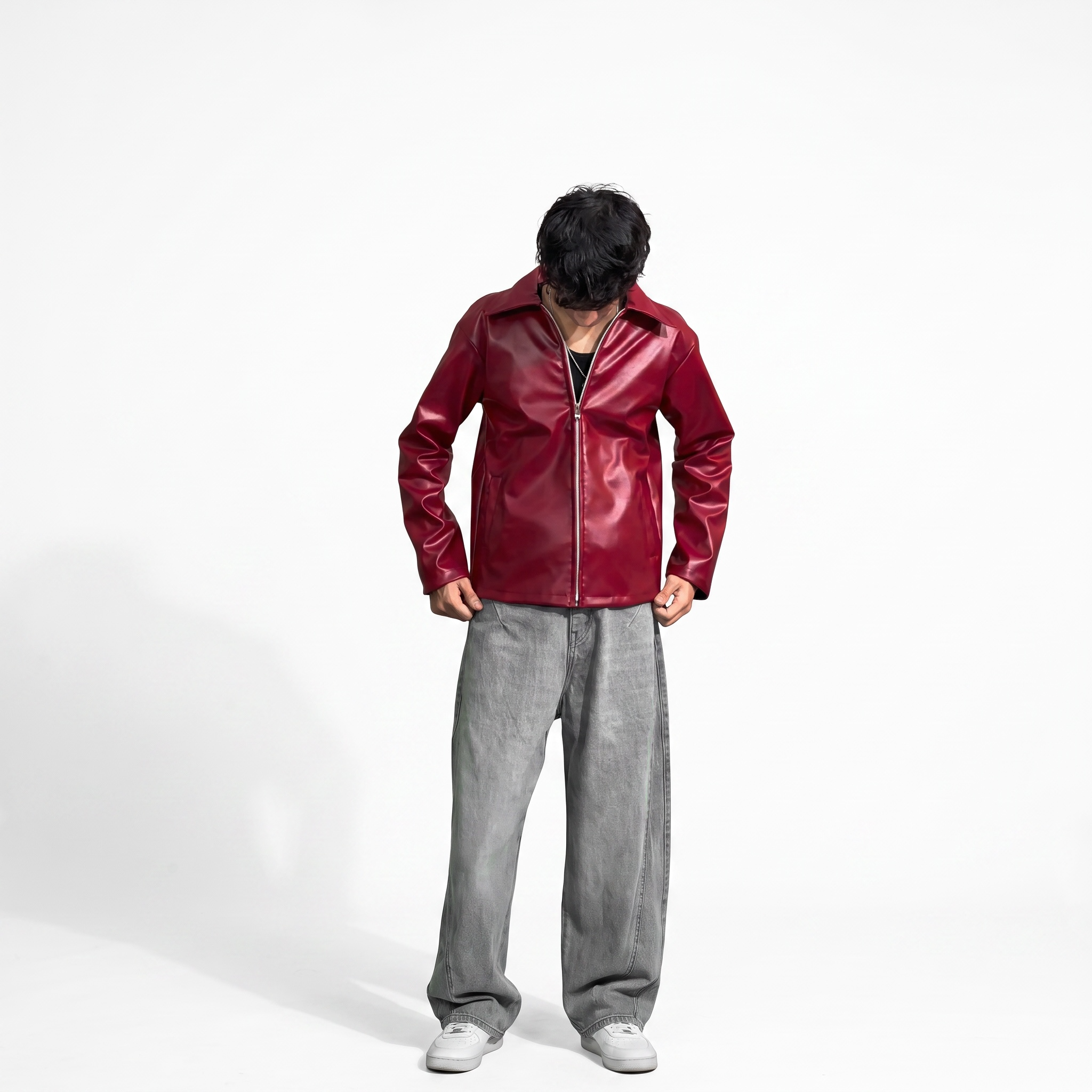 Premium Leather Jacket Collection – Boxy Fit Brown & Maroon