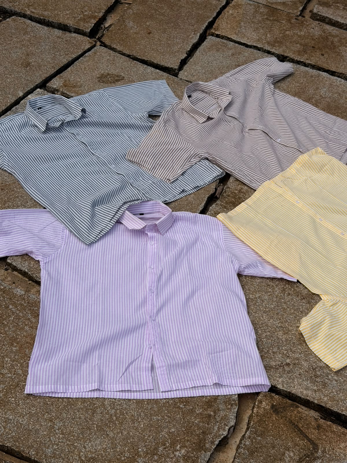 Blush Stripe Seersucker Boxy Fit Shirt – Pink & White