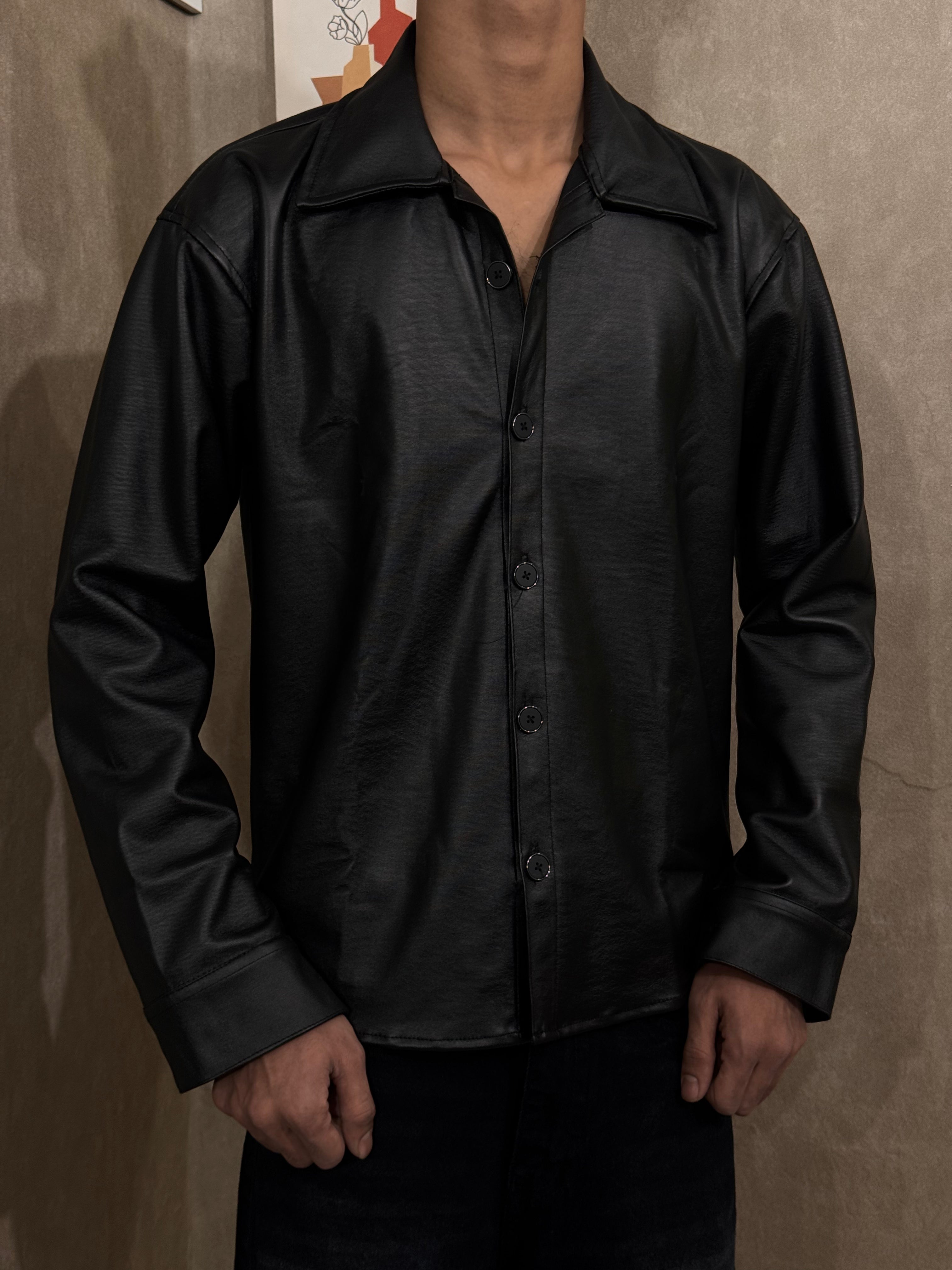 Party Wear Z black Shirt