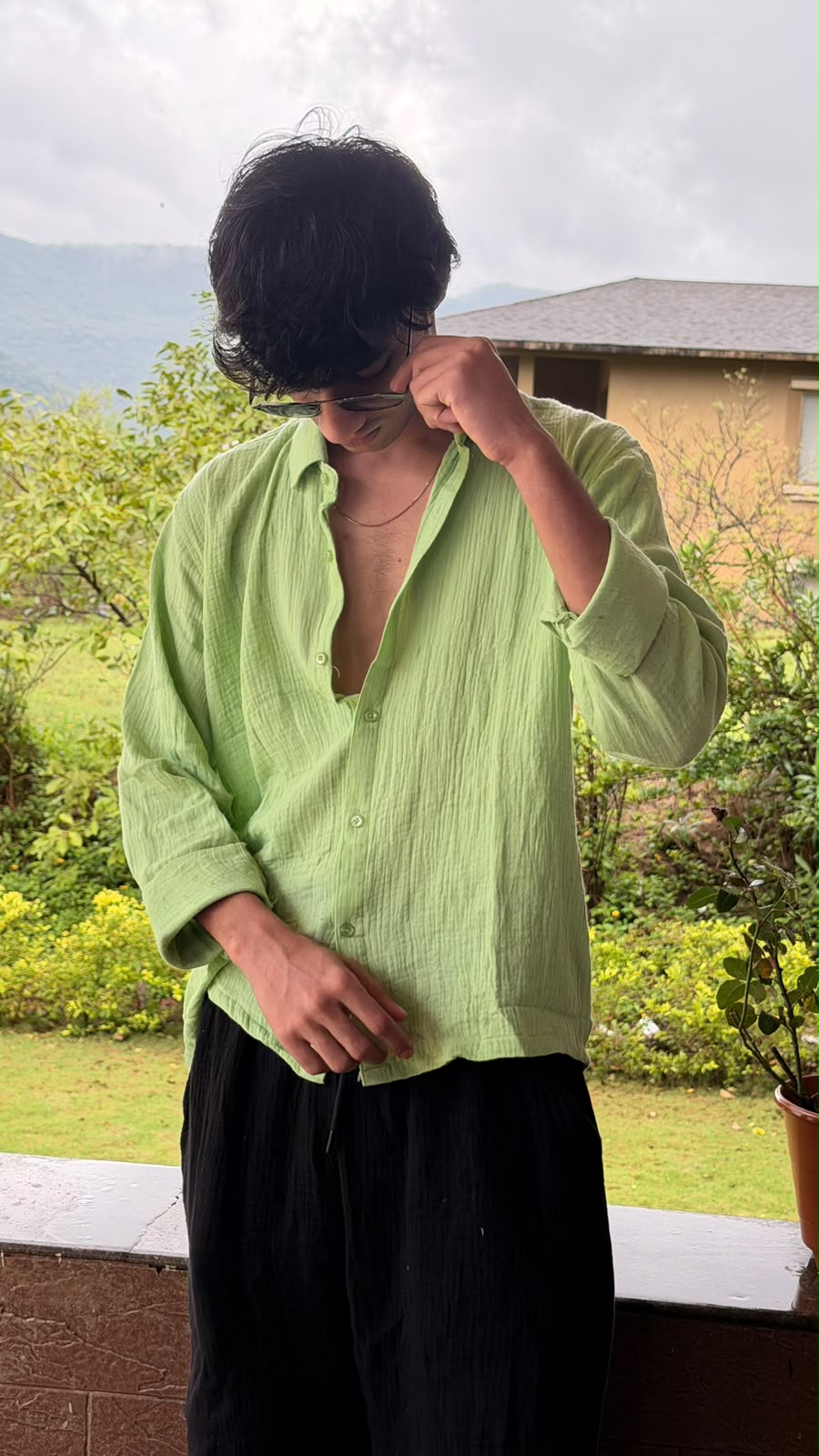 Pista Gauze Shirt – Boxy Fit
