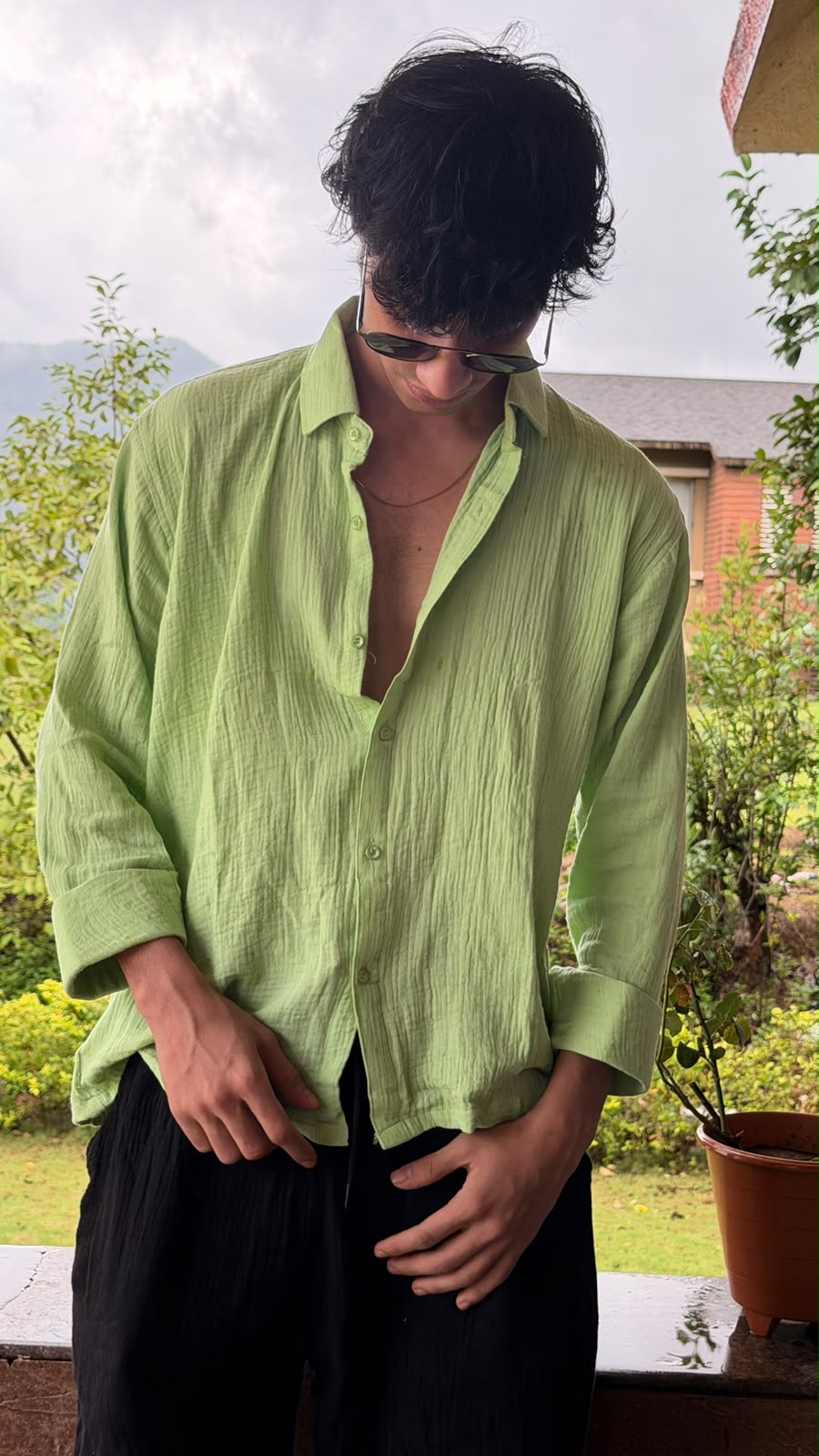 Pista Gauze Shirt – Boxy Fit