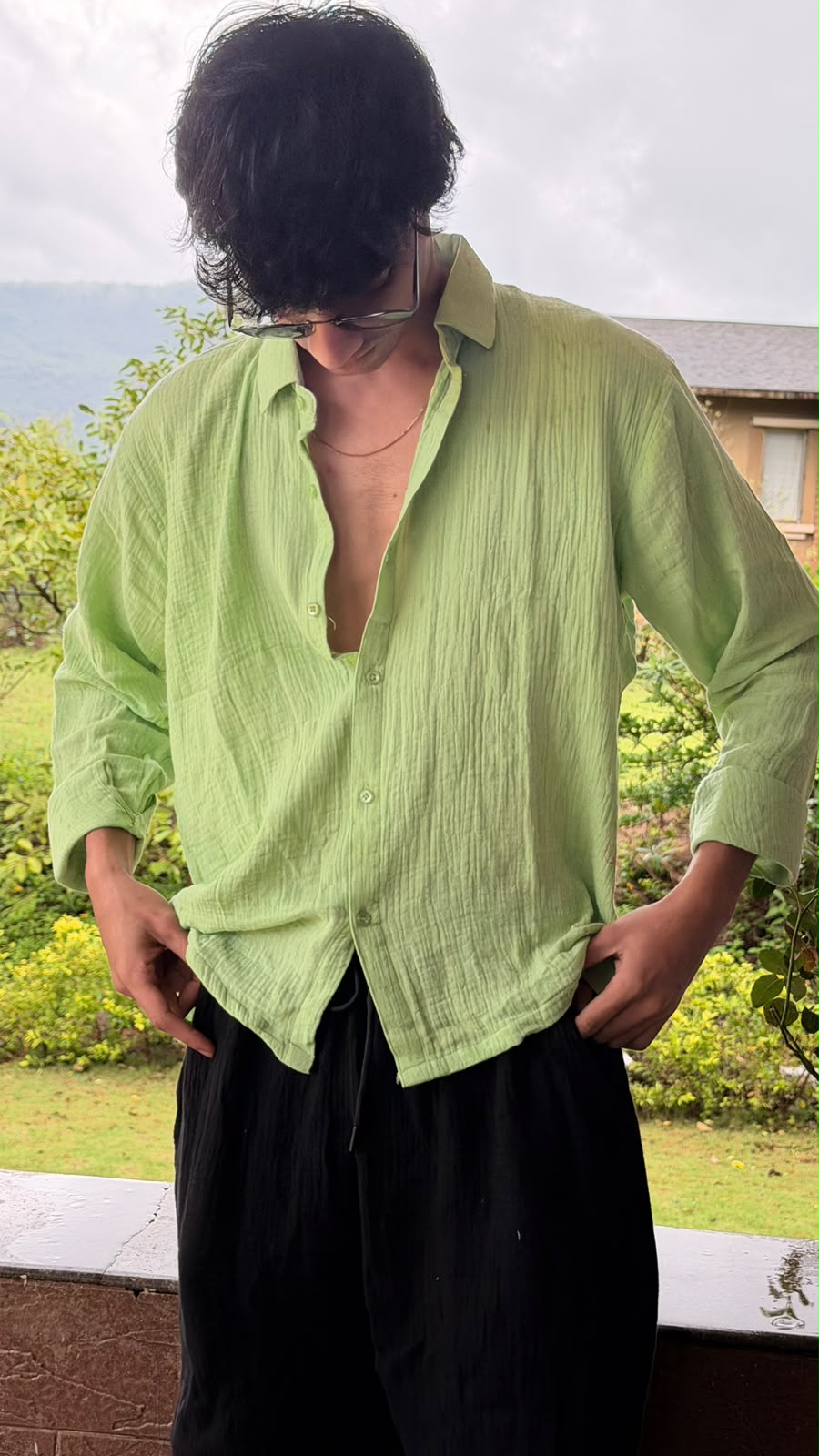 Pista Gauze Shirt – Boxy Fit