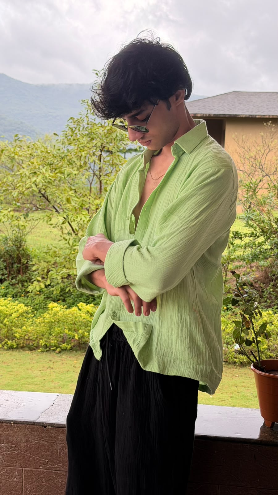 Pista Gauze Shirt – Boxy Fit