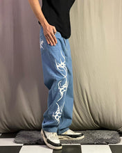 Load image into Gallery viewer, Hardcore Blue Straight Fit Denim Jeans
