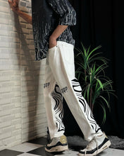 Load image into Gallery viewer, Drippy Trippy White Jeans
