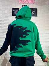 Load image into Gallery viewer, Green Emeraldblaze Hoodie
