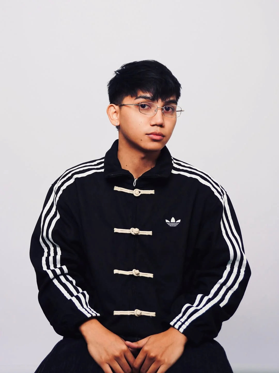 Black CNY Jacket –  Mandarin Style Oversized | YDWC