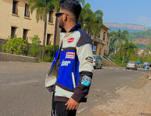 Load image into Gallery viewer, Black Air Racing Rider Cotton Jacket
