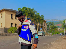 Load image into Gallery viewer, Black Air Racing Rider Cotton Jacket

