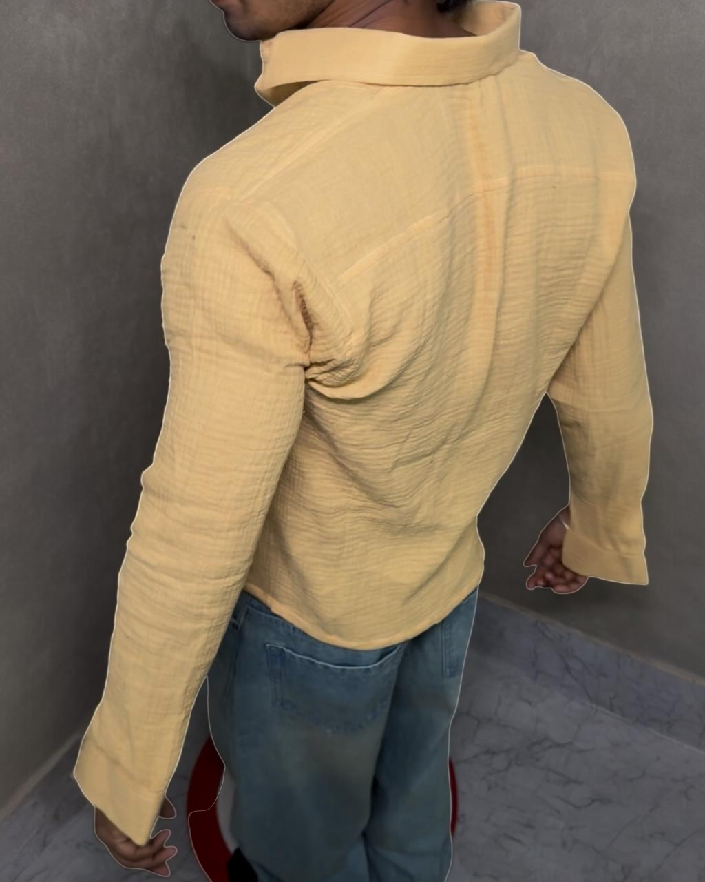 breathable gauze shirt men India