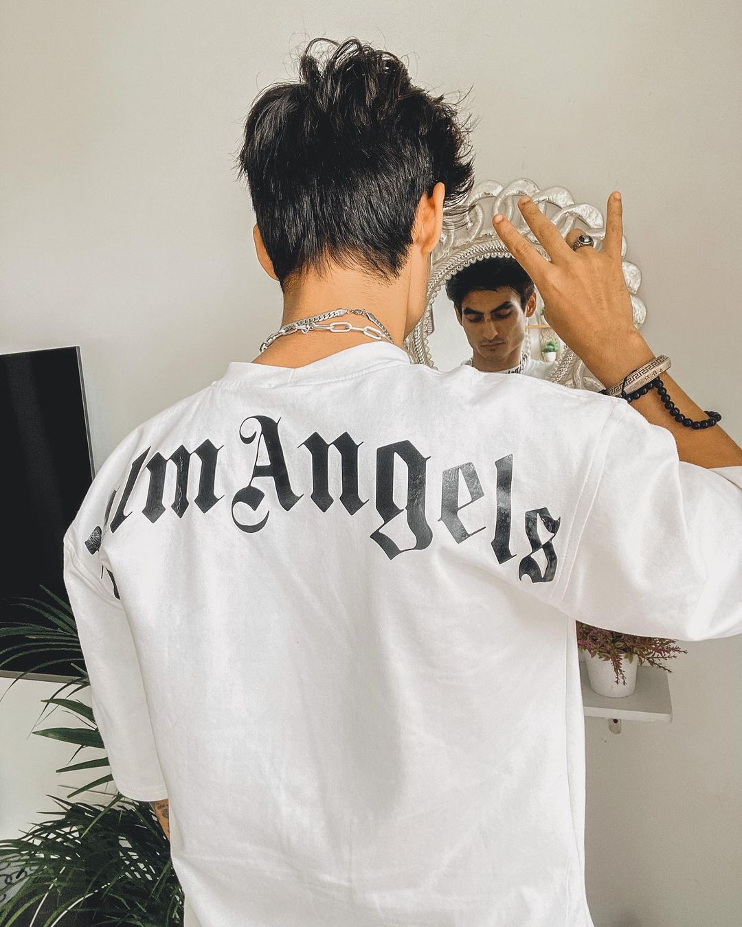 Exclusive Premium Quality Off Shoulder Palm Angels T-shirt – YDWC 