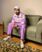 Load image into Gallery viewer, Lavender Rugby tracksuit
