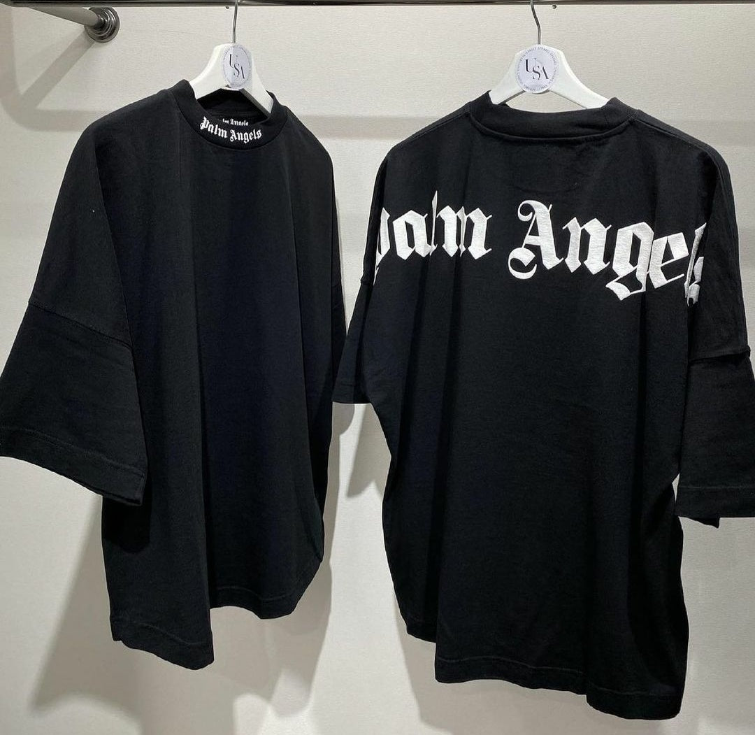 Trendy Unisex Oversized Palm Angels T-shirts – You Design We