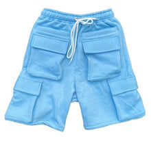 Load image into Gallery viewer, Solid Cotton Shorts for Mens
