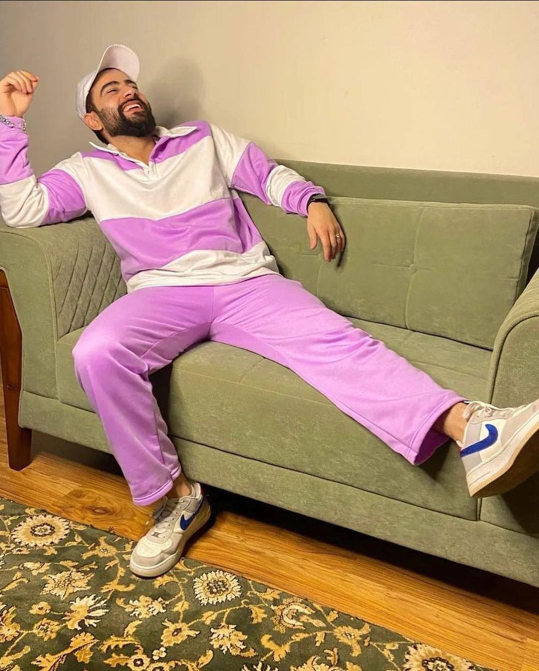Lavender Rugby tracksuit