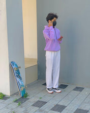 Load image into Gallery viewer, Exotic Lavender - White Co-ords for Travelling
