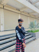 Load image into Gallery viewer, Fine AF Black Oversized Sweathirt
