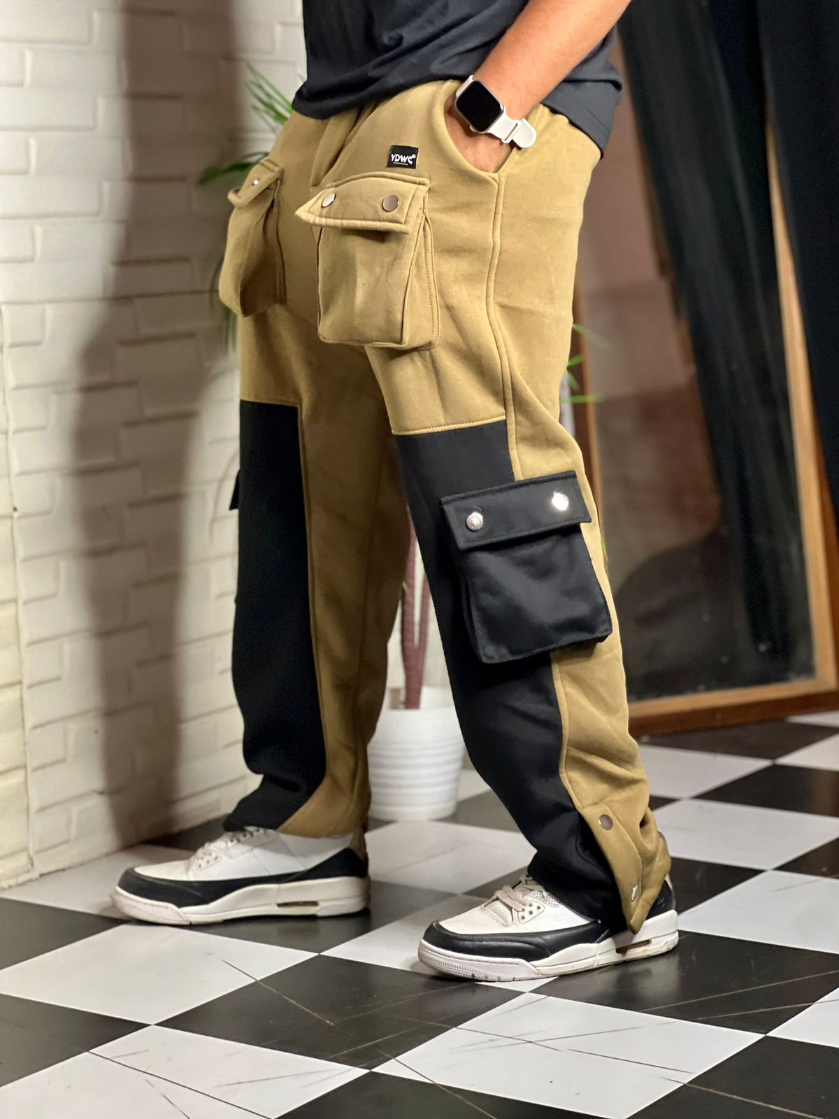 S.W.U.N × Dyckiayouup Cargo Pants