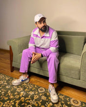 Load image into Gallery viewer, Lavender Rugby tracksuit
