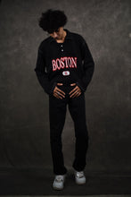 Load image into Gallery viewer, Boston Fleece Cotton Contrast Sweatshirt
