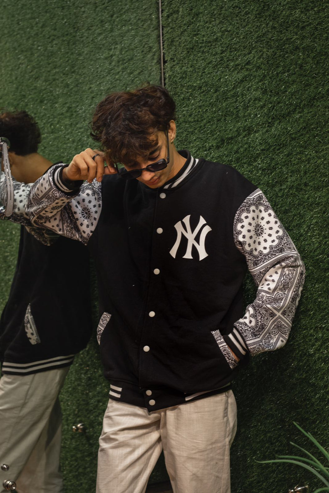 Bandana Sleeves Varsity™ Jacket